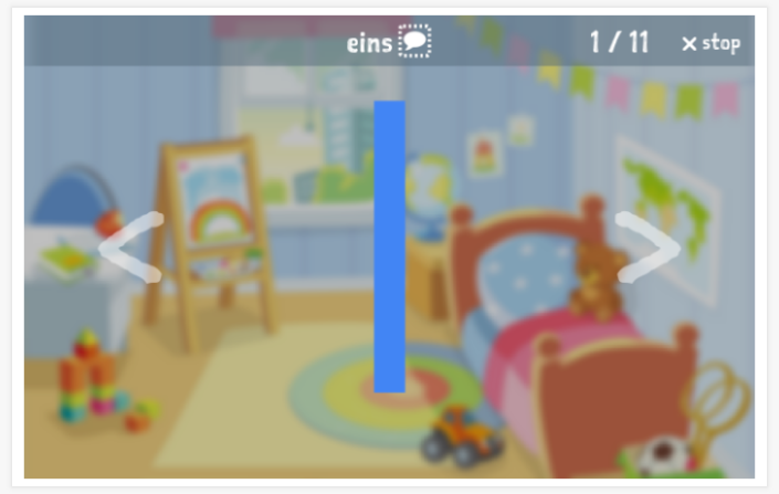 Voorstelling van het thema Getallen van de app Duits voor kinderen
